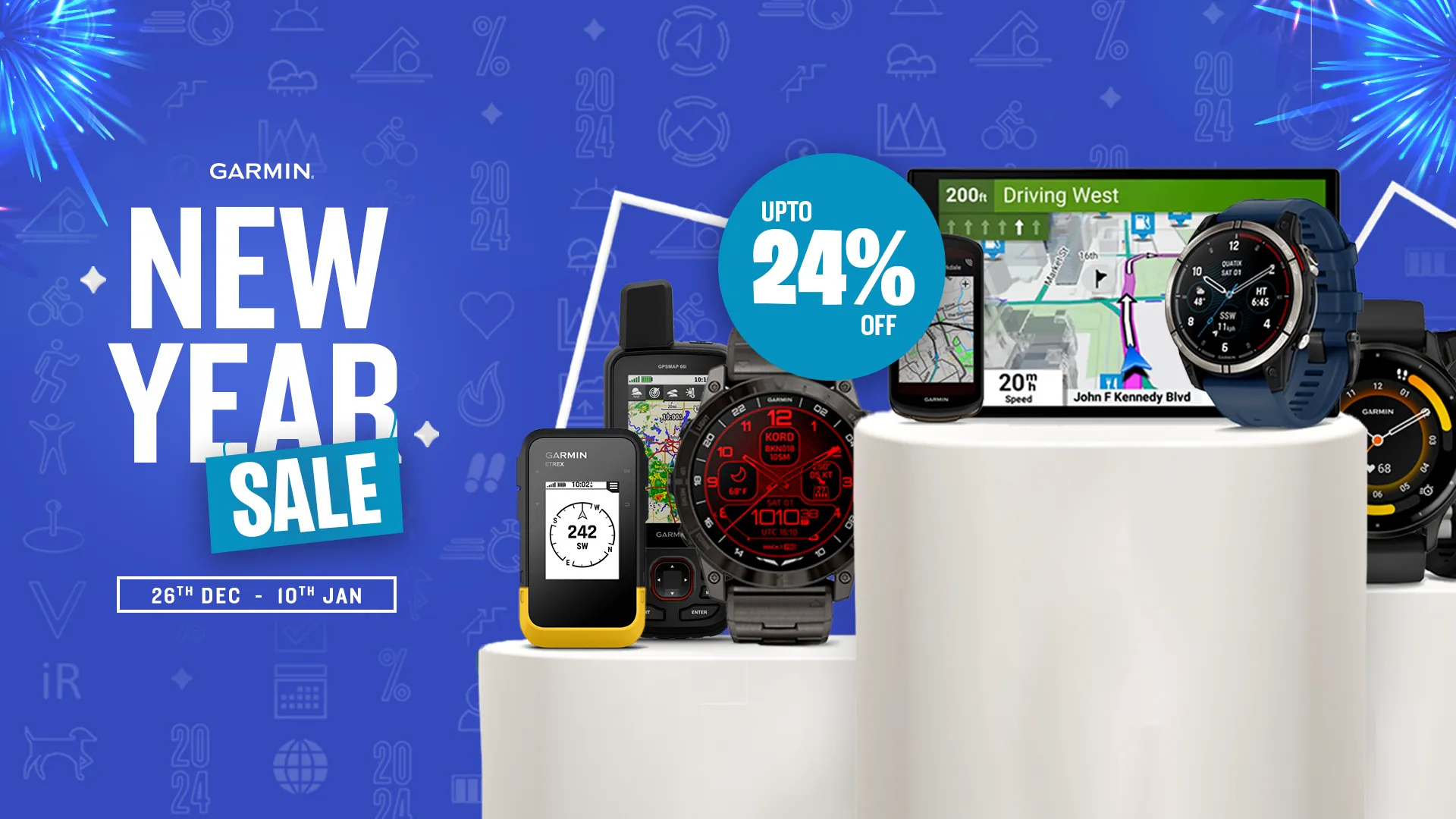 Ring in the New Year with Exciting Savings: Garmin’s New Year Sale Offers Up to 24% Off!