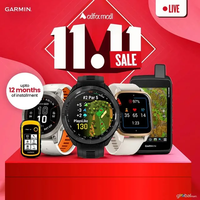 11.11 Sale at Alfamall - Garmin Sports, Adventure & Fitness Gadgets