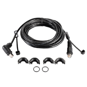 Network Cable with Split Connector (Right Angle, 20 ft, RJ45 Plug)