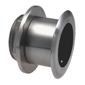 Stainless Steel Thru-hull Mount Transducer with Depth & Temperature (20° tilt) - Airmar SS164