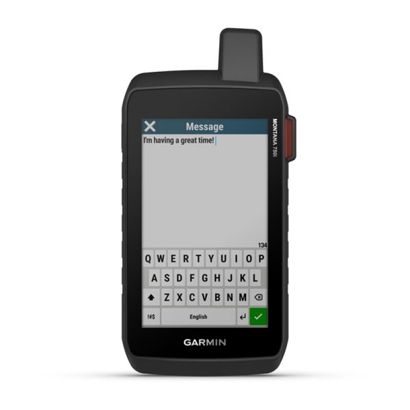 Montana® 750i Rugged GPS Touchscreen Navigator with inReach® Technology and 8 Megapixel Camera