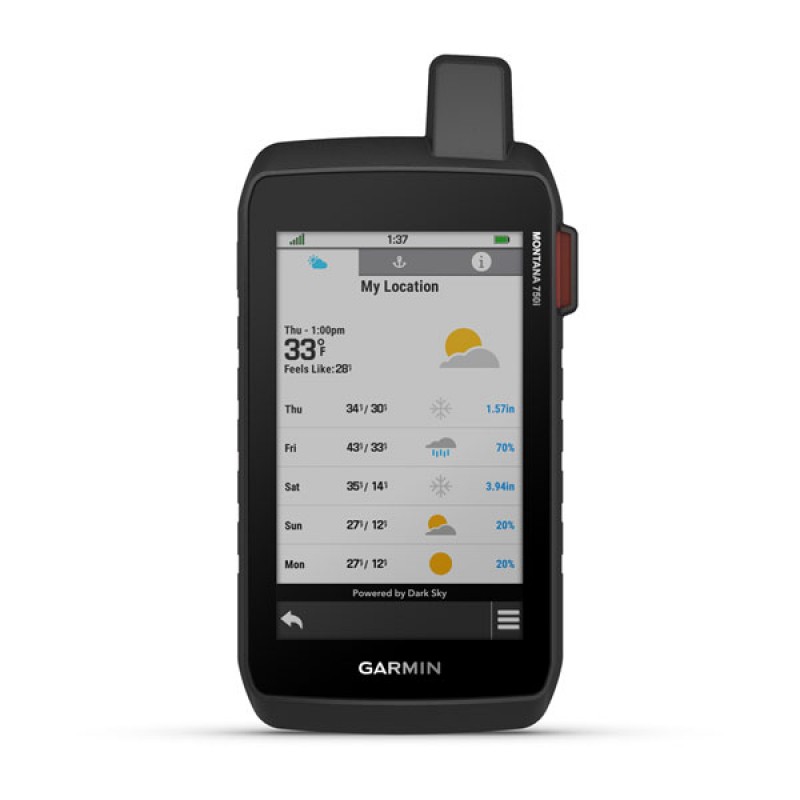 Montana® 750i Rugged GPS Touchscreen Navigator with inReach® Technology and 8 Megapixel Camera