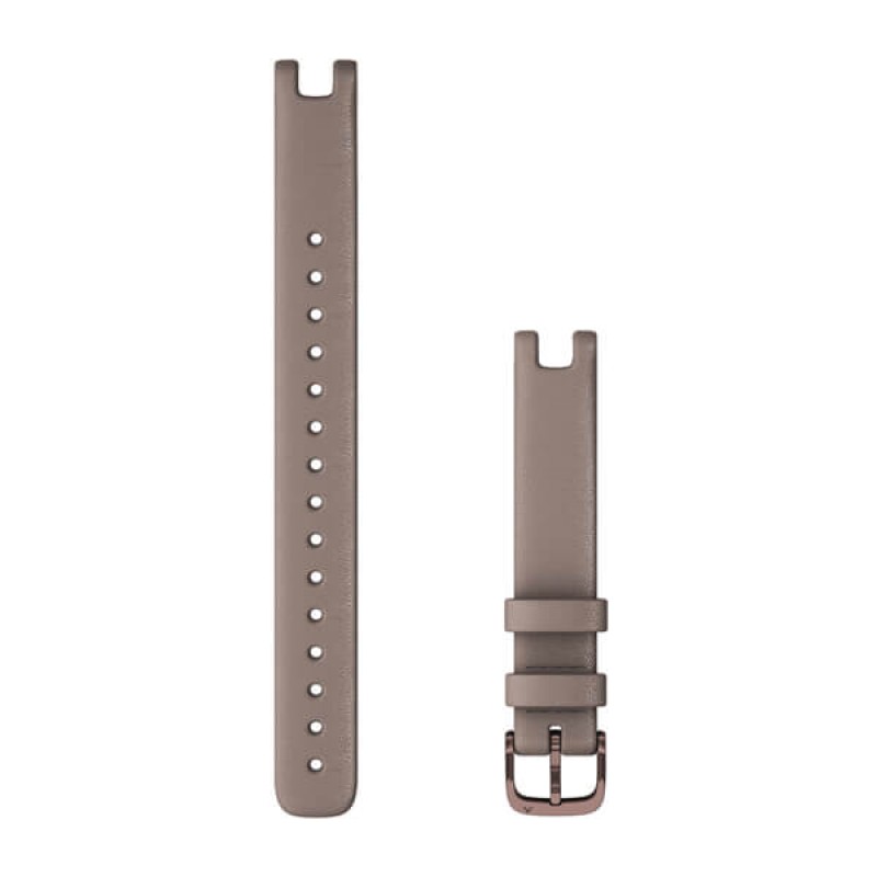 Lily™ Bands (14 mm) Paloma Italian Leather with Dark Bronze Hardware (Large)