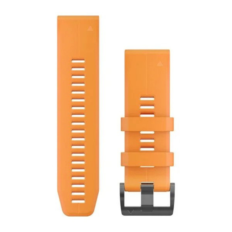 QuickFit® 26 Watch Bands Solar Flare Orange Silicone
