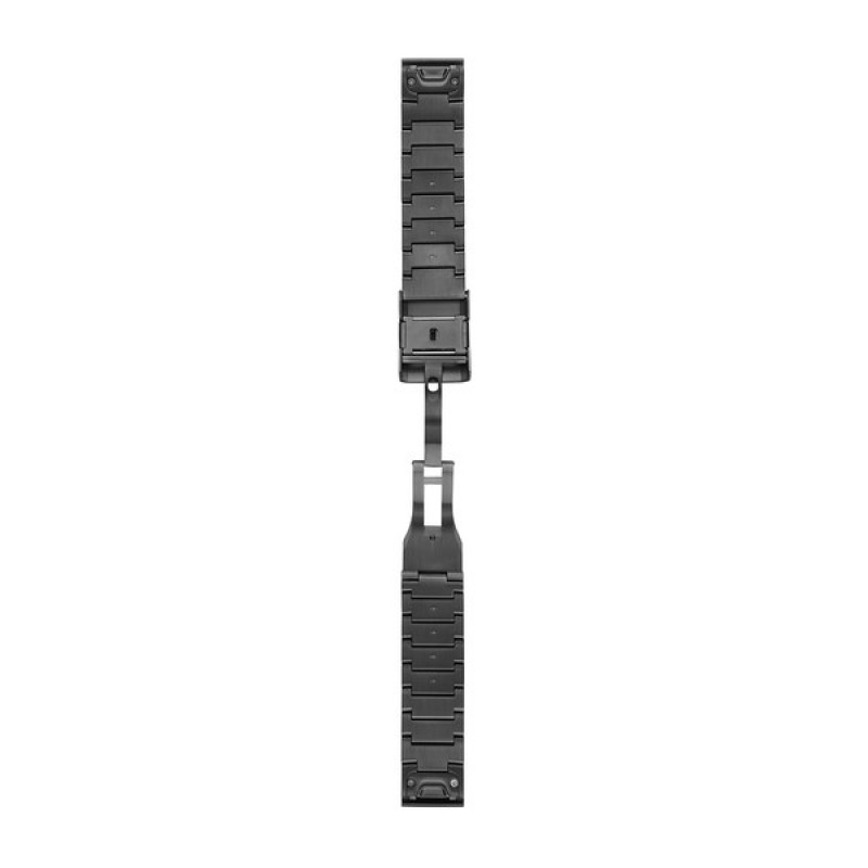 QuickFit 22 Watch Bands Carbon Gray DLC Titanium
