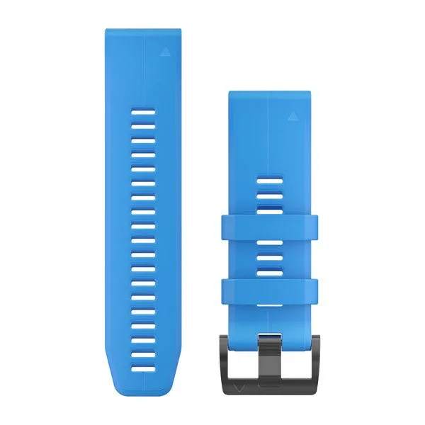 QuickFit® 26 Watch Bands Cyan Blue Silicone