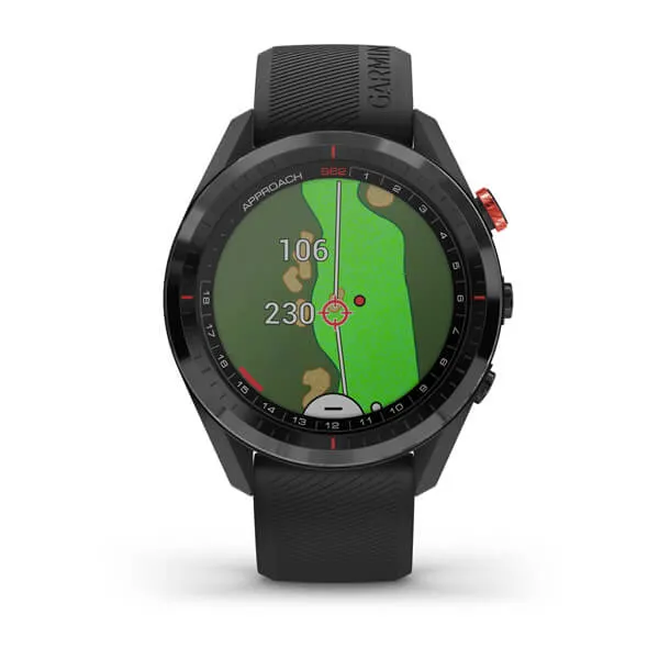 Approach® S62 Bundle Black Ceramic Bezel with Black Silicone Band