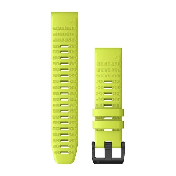 QuickFit 22 Watch Bands Amp Yellow Silicone