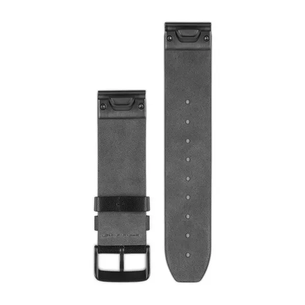 QuickFit® 22 Watch Bands Black Leather