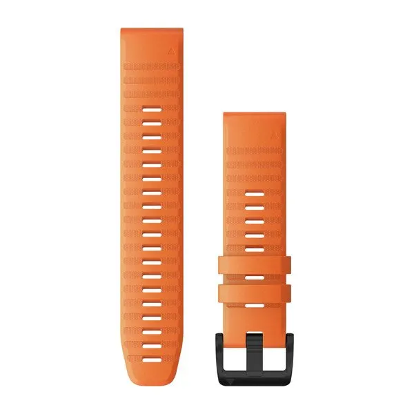 QuickFit® 22 Watch Bands Ember Orange Silicone