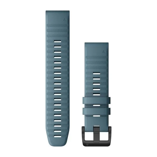 QuickFit® 22 Watch Bands Lakeside Blue Silicone