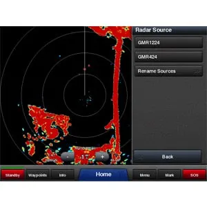 GMR 1226 xHD2 Open Array Radar and Pedestal