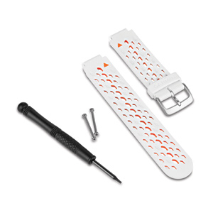 Watch Band, White/Orange