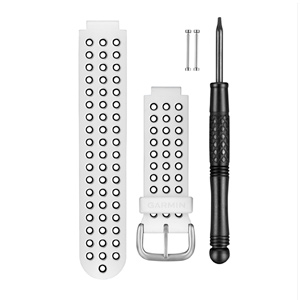 Watch Band, White/Black