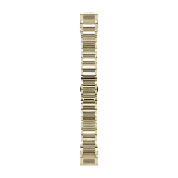 QuickFit 20 Watch Bands Champagne Stainless Steel