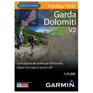 Italy TrekMap GOLD: Garda-Dolomiti