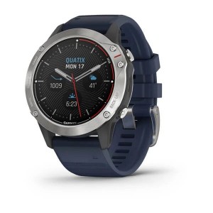 Quatix® 6 Gray with Captain Blue Band