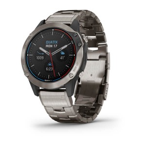 Quatix 6 Titanium Titanium Gray with Titanium Band