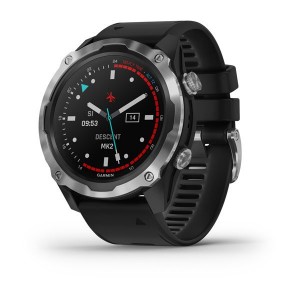 Descent™ Mk2 Stainless Steel with Black Band