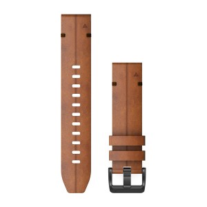 QuickFit 22 Watch Bands Chestnut Leather