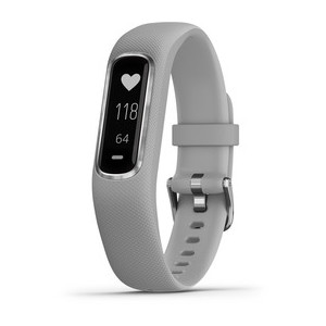 vívosmart 4 Silver with Gray Band Small/Medium