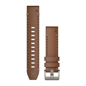 QuickFit® 22 Watch Straps Italian Vacchetta Leather Strap