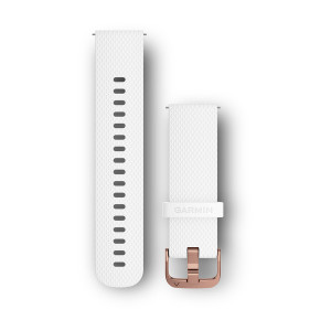Quick Release Bands (20 mm) White Silicone Band