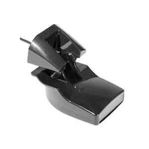 Plastic Transom Mount Transducer with Depth & Temperature (Dual Frequency, 6-pin)