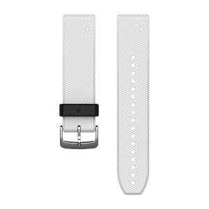 QuickFit 22 Watch Bands White Silicone
