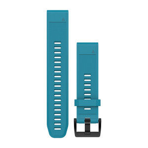 QuickFit 22 Watch Bands Cirrus Blue Silicone