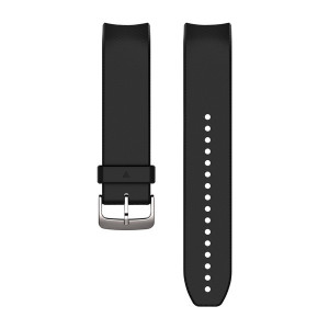 QuickFit® 22 Watch Bands (Approach® S60) Black Silicone